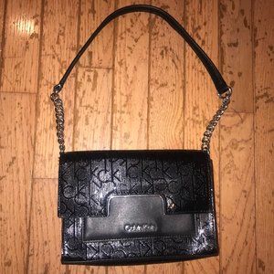Calvin Klein Black mini shoulder bag